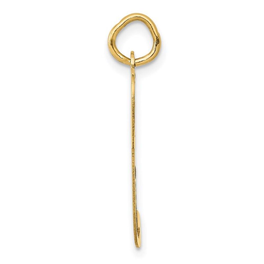 Kazi Luxury 14k Yellow Gold Large Fancy Script Le… - image 2